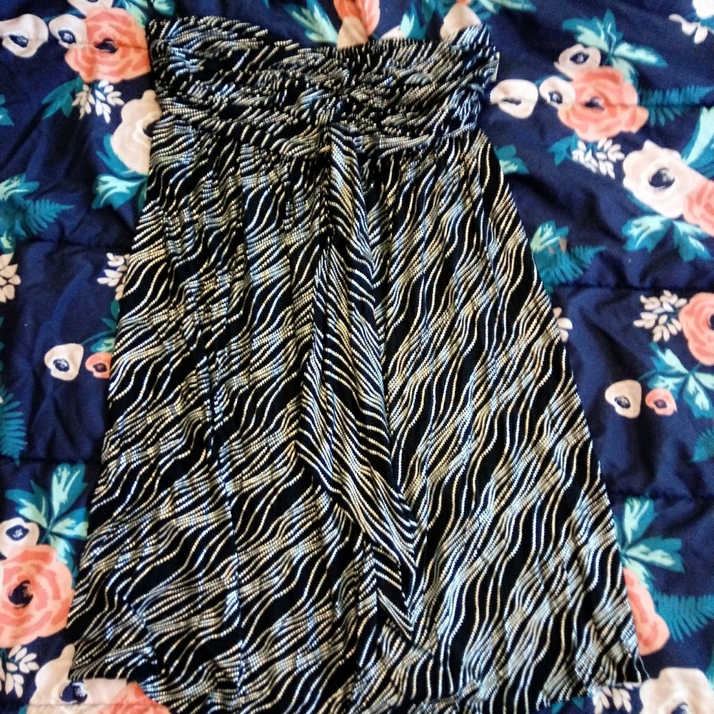 Express strapless dress